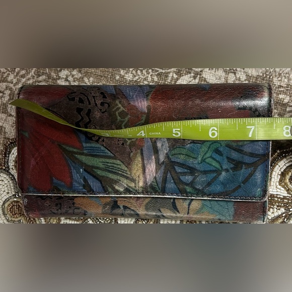 Patricia Nash Wallet Leather Multicolor Trifold - Picture 5 of 5
